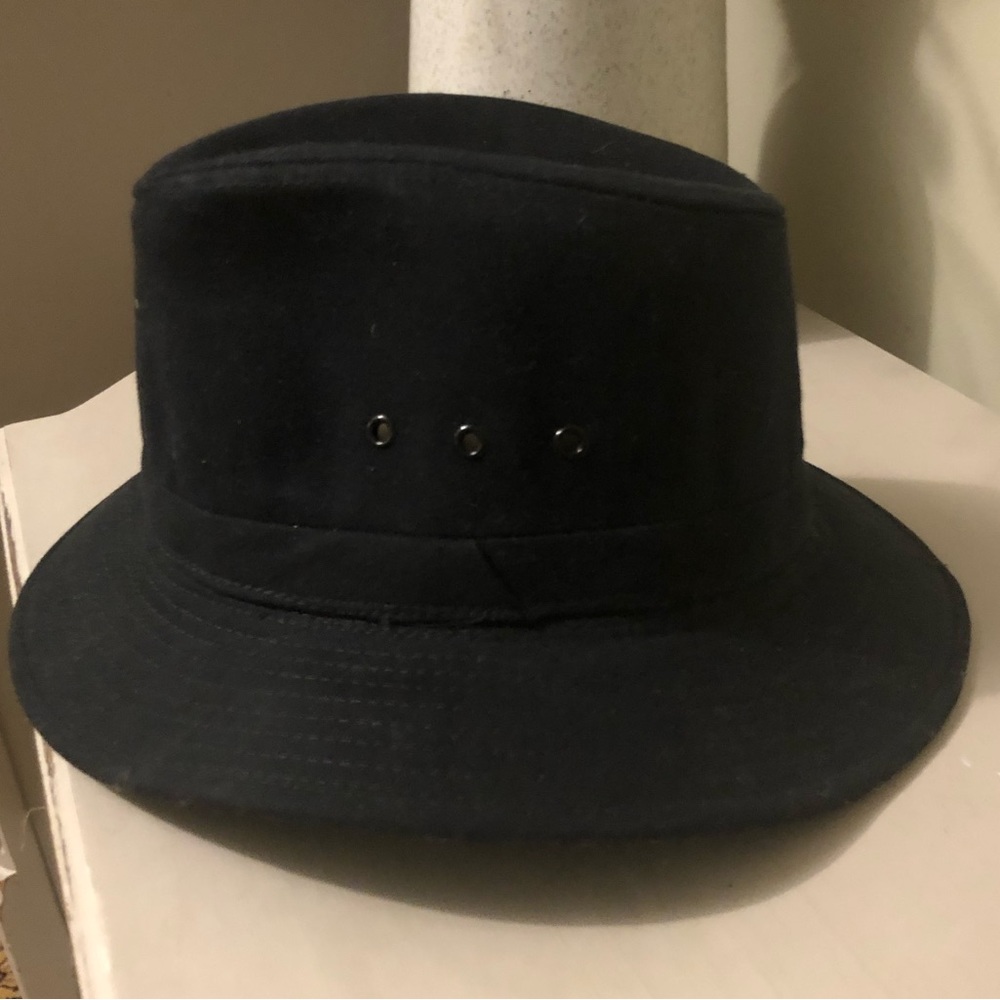 Dorfman Pacific Twill Vented Fedora Hat S